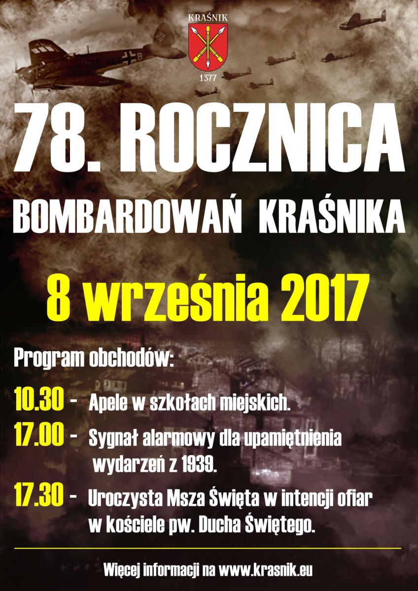 Rocznica bombardowań Kraśnika