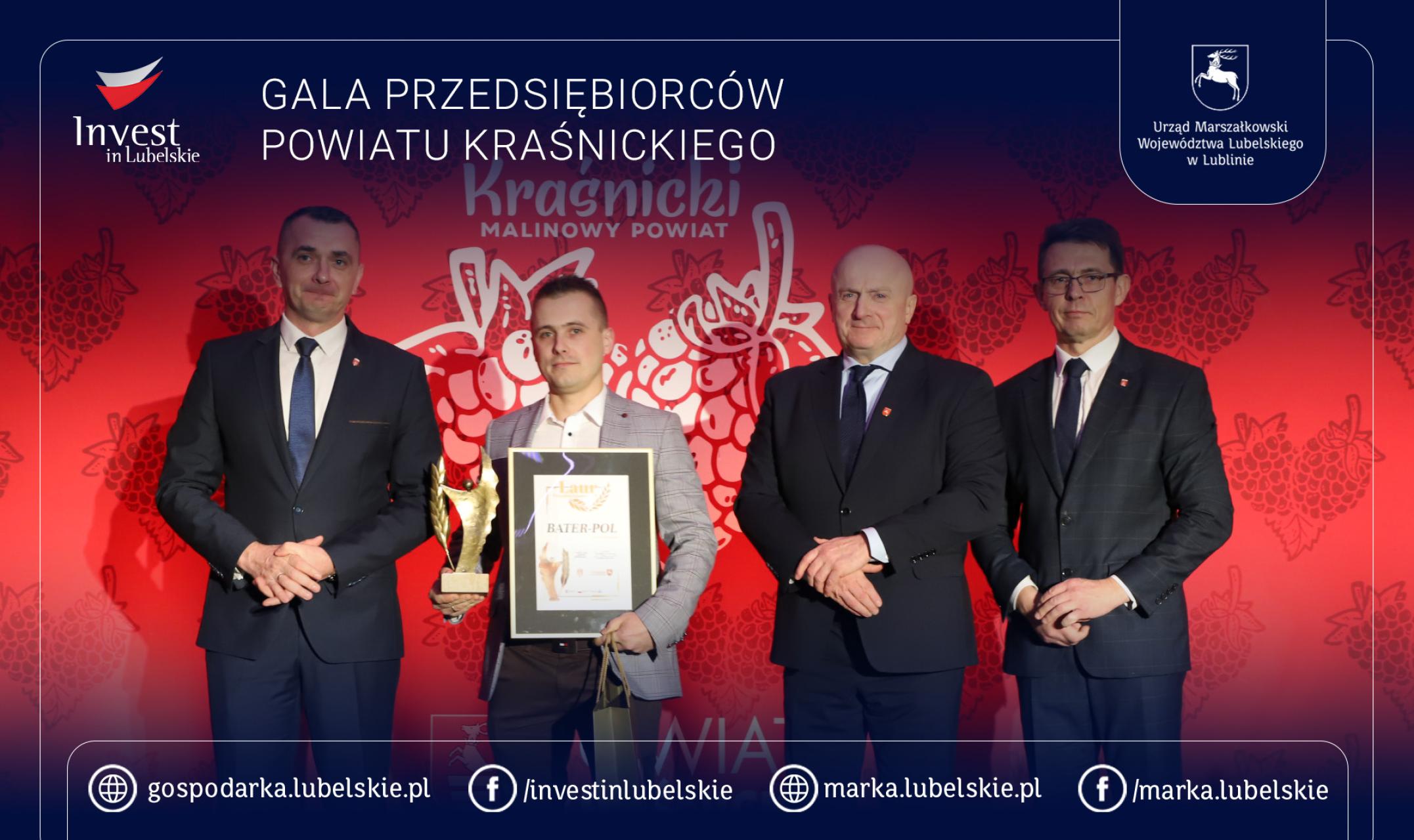 Gala Przedsiębiorców Powiatu Kraśnickiego 