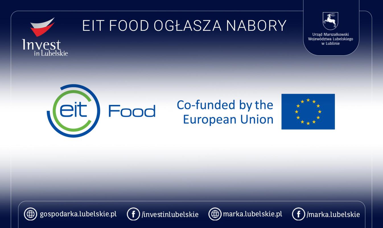 EIT Food ogłasza nabory dla innowatorów i startupów z sektora rolno-spożywczego