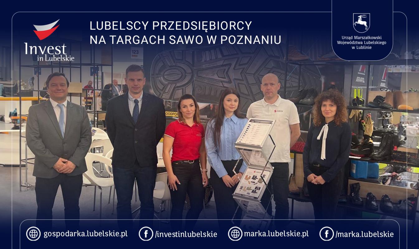 Przedsiębiorcy z Lubelszczyzny na Targach SAWO w Poznaniu 