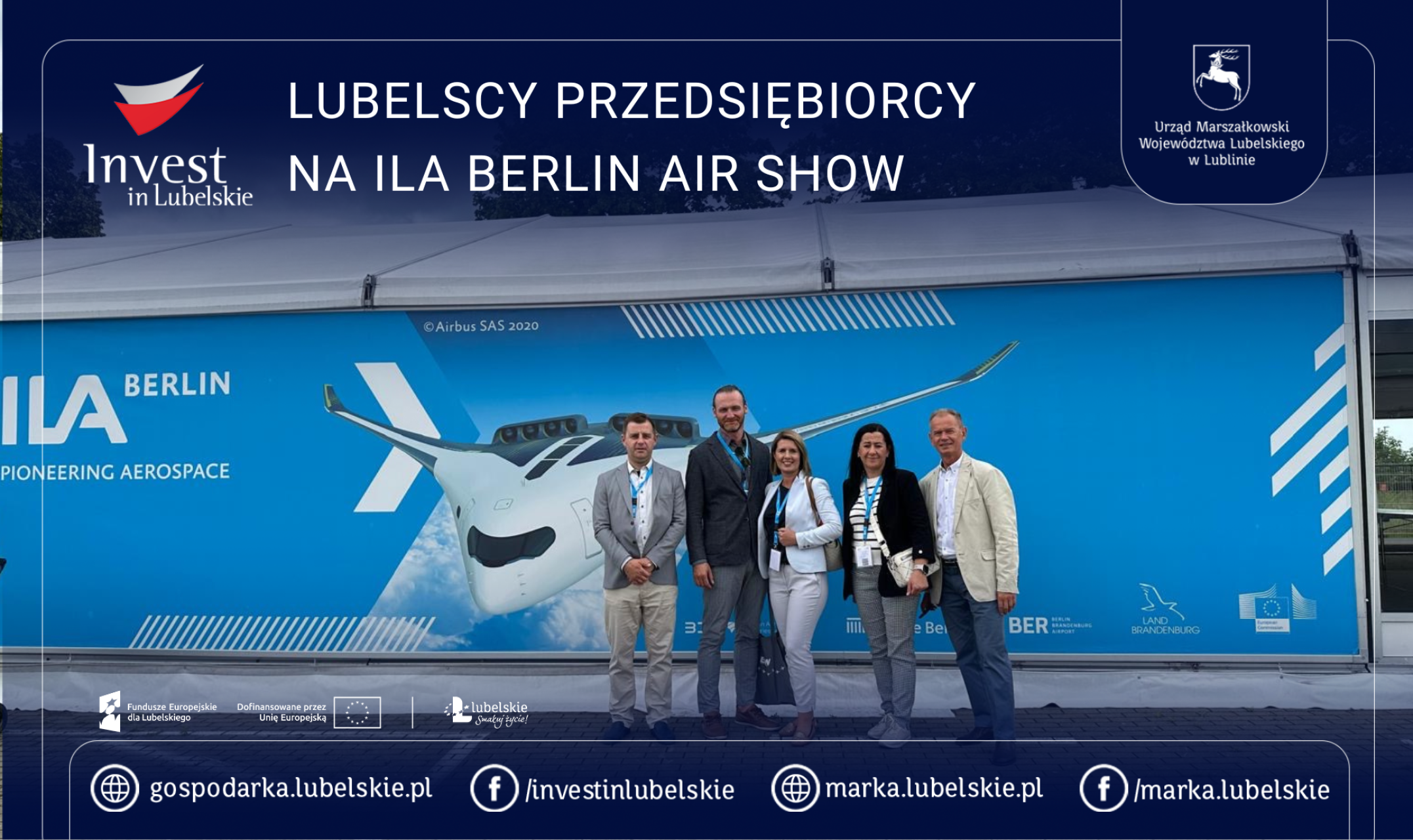 Misja gospodarcza do Berlina, przedsiębiorcy na ILA Berlin Air Show 