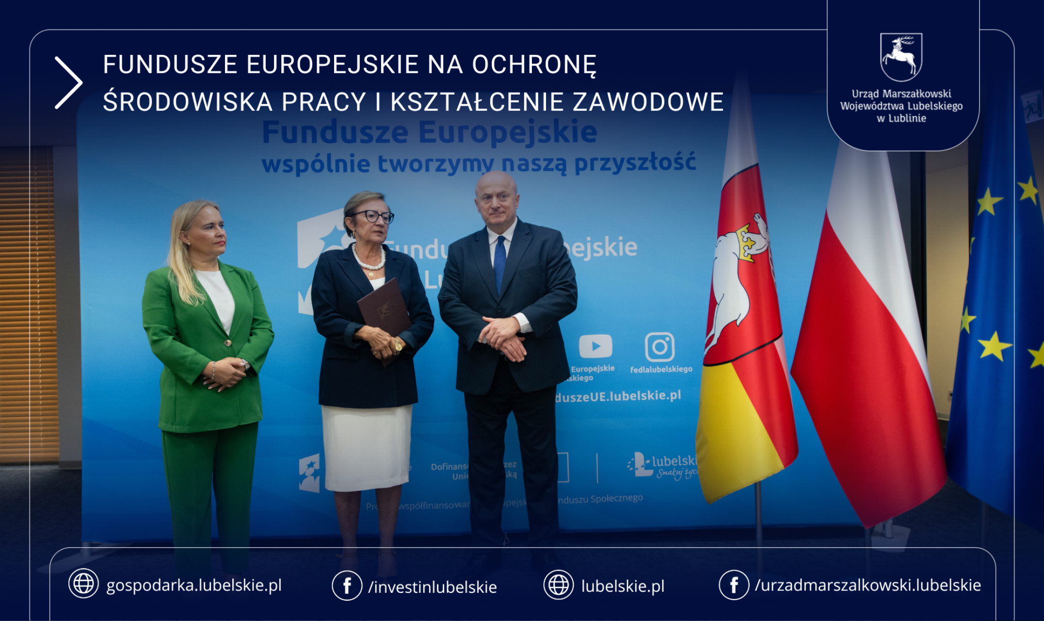 Fundusze Europejskie na ochronę środowiska pracy i kształcenie zawodowe