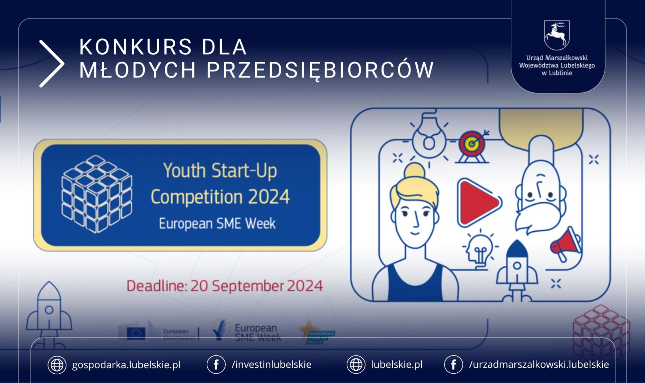 Youth Start-up Competition 2024 – Konkurs dla młodych przedsiębiorców