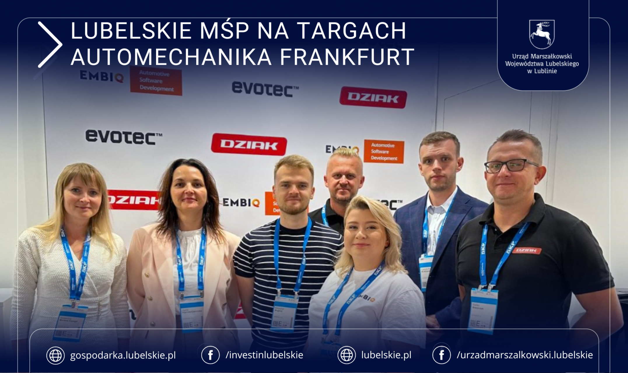 Lubelskie MŚP na Targach Automechanika Frankfurt 2024