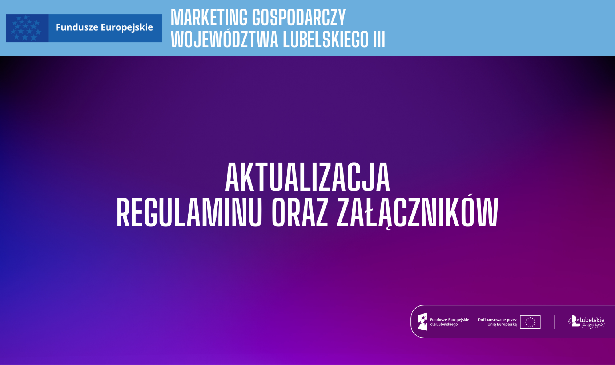 Ważne! Aktualizacja Regulaminu dotyczącego naboru na misje gospodarcze/targi