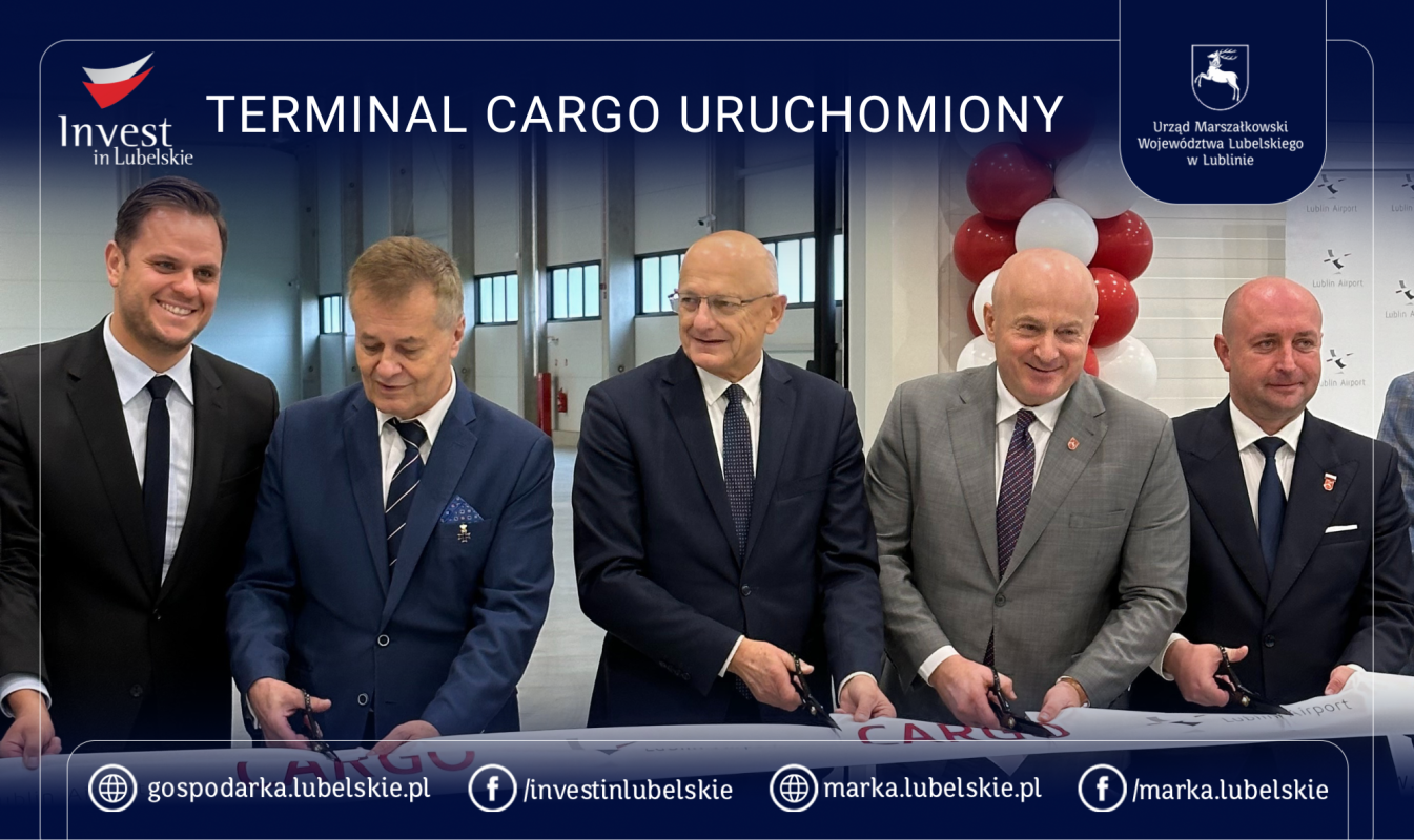 Port Lotniczy Lublin ma nowoczesny terminal cargo