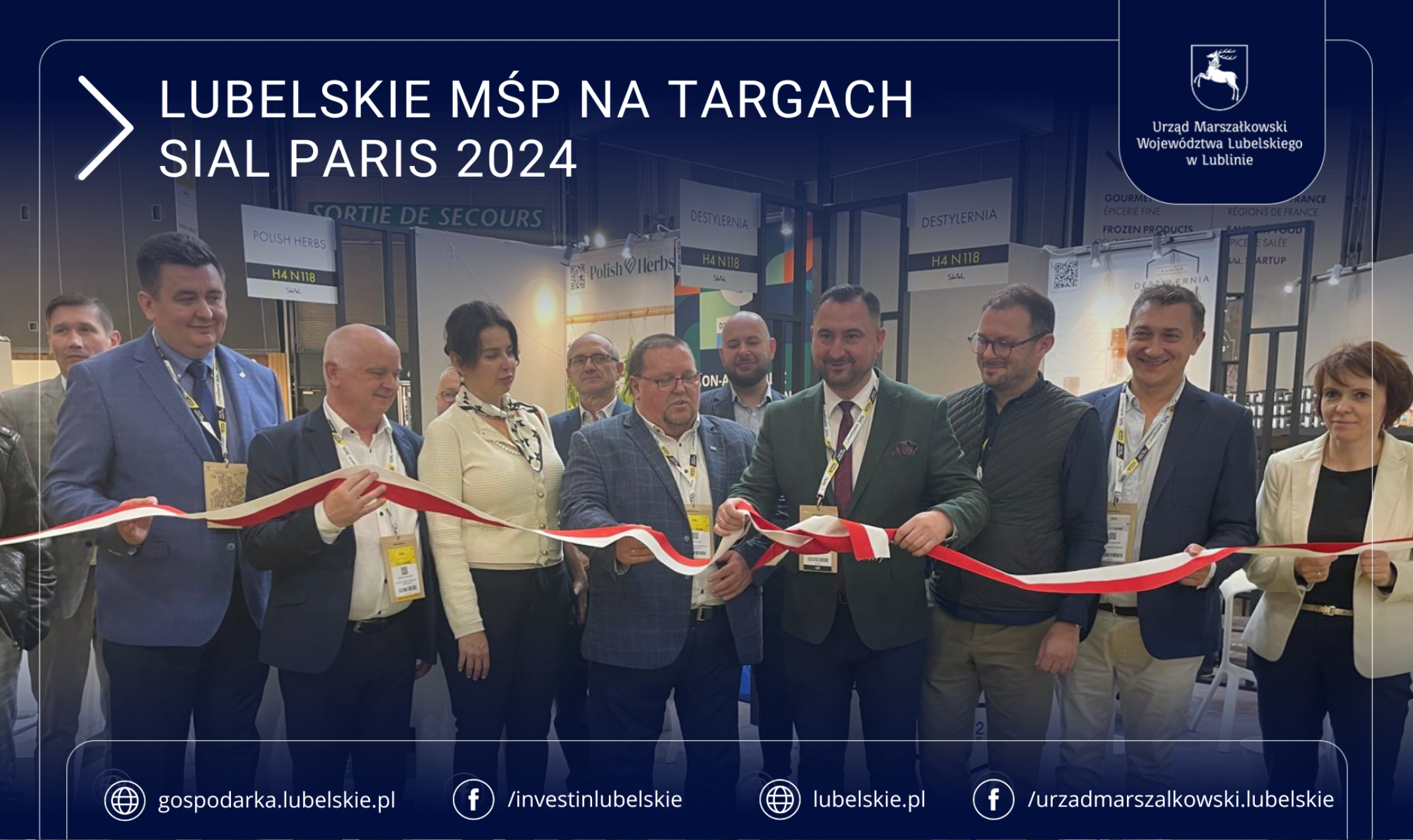 Lubelskie MŚP na Targach SIAL Paris 2024