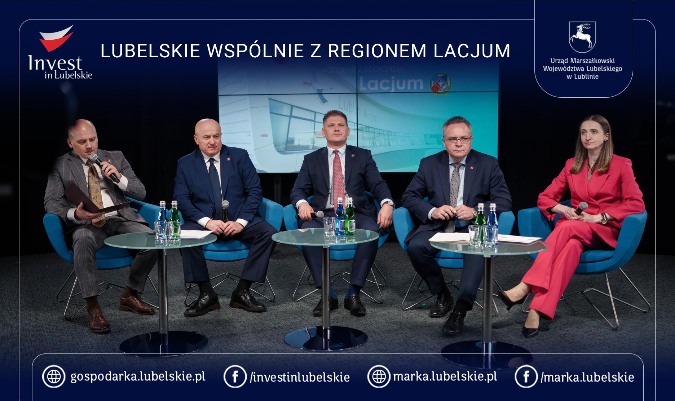 Konferencja prasowa „Lubelskie wspólnie z regionem Lacjum”