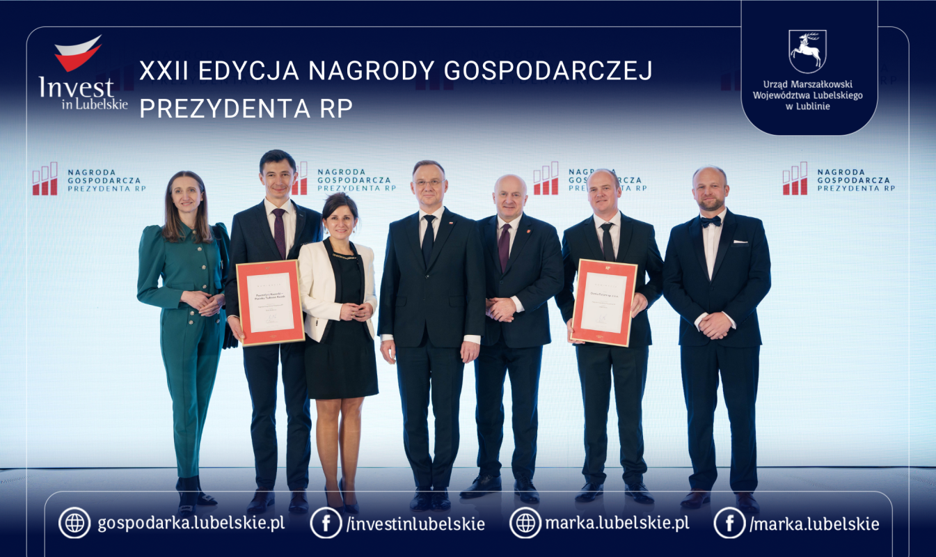 XXII EDYCJA NAGRODY GOSPODARCZEJ PREZYDENTA RP 