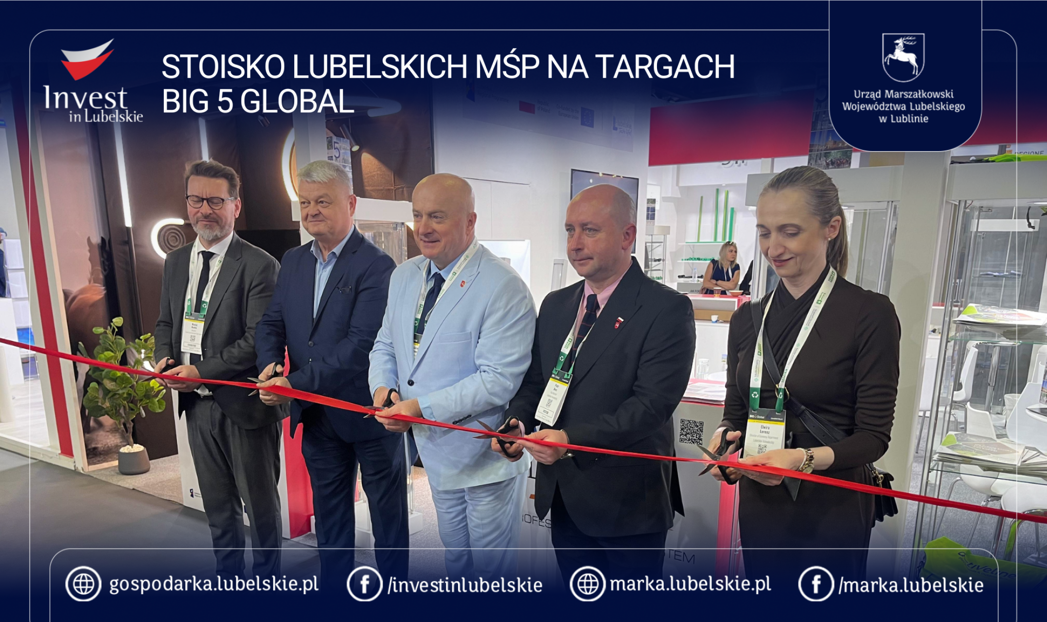 Przedsiębiorcy z lubelskiego na targach BIG 5 Global