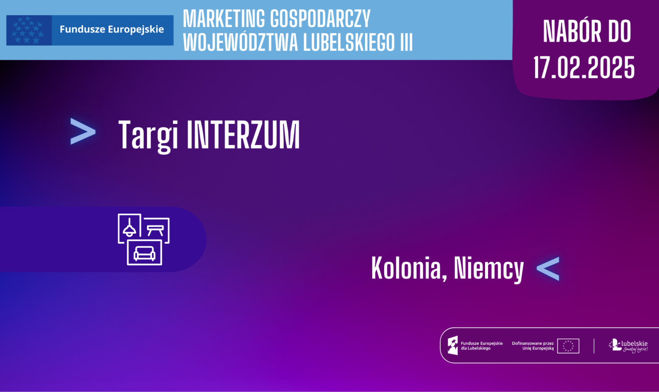 Przedłużamy nabór! Wydarzenie targowo-wystawiennicze - Targi INTERZUM Kolonia  2025