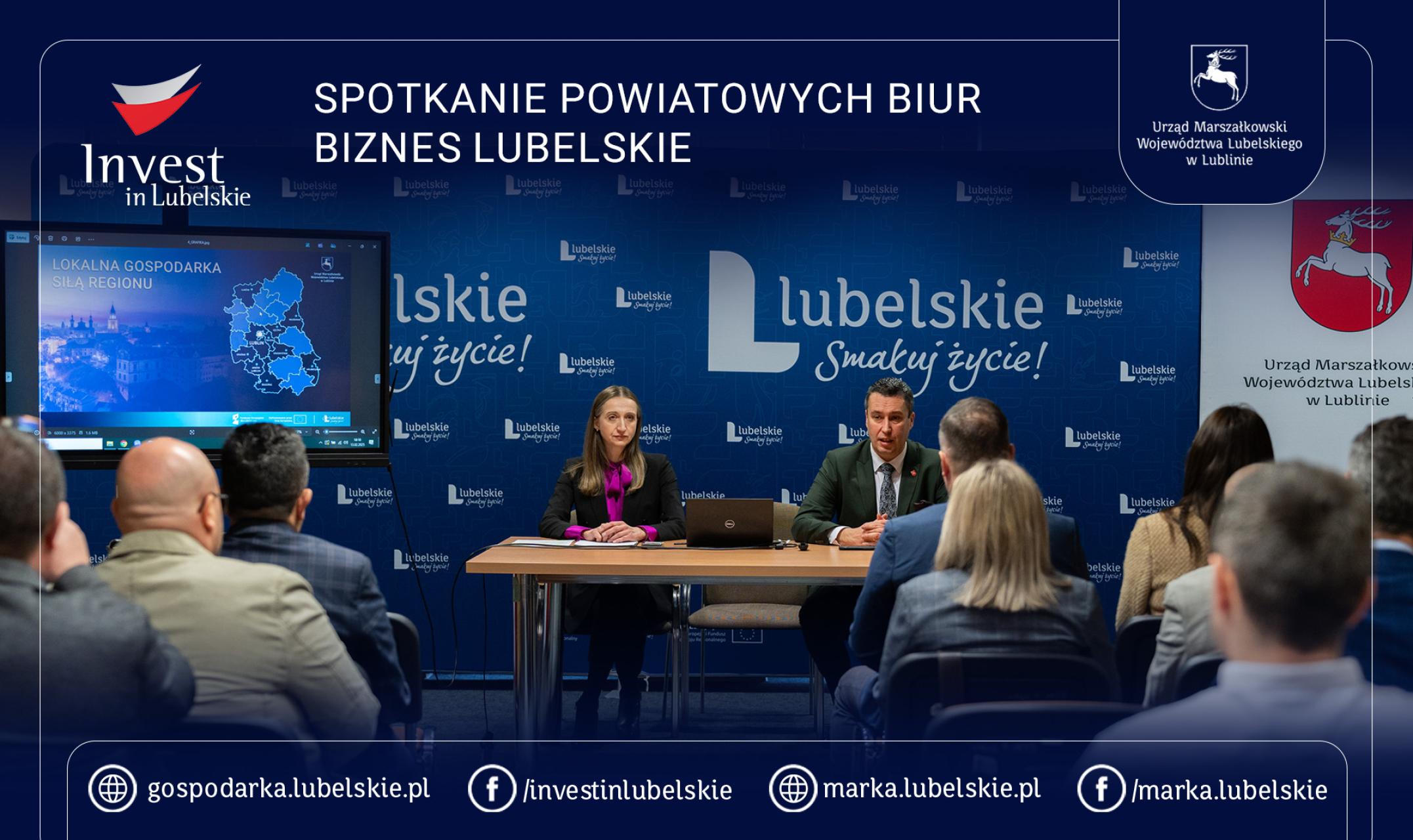 Rozwijamy sieć Powiatowych Biur Biznes Lubelskie 