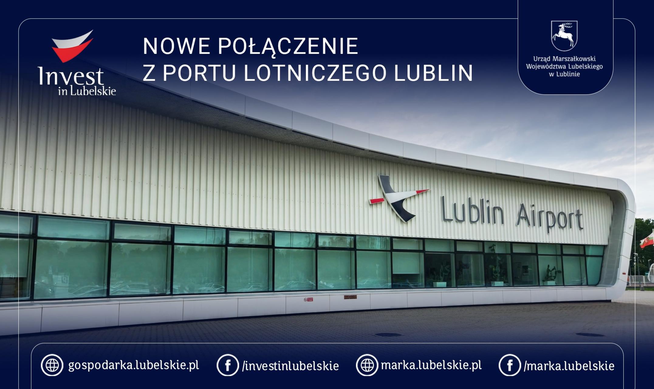 Nowe połączenie z Portu Lotniczego Lublin