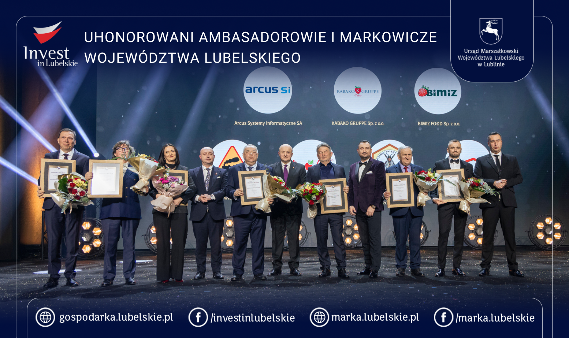 XXVI Gala Ambasadora Województwa Lubelskiego i XIX projektu gospodarczego Marka LUBELSKIE