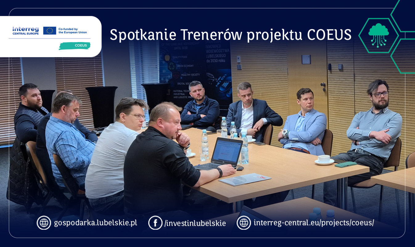Spotkania szkoleniowe trenerów projektu COEUS