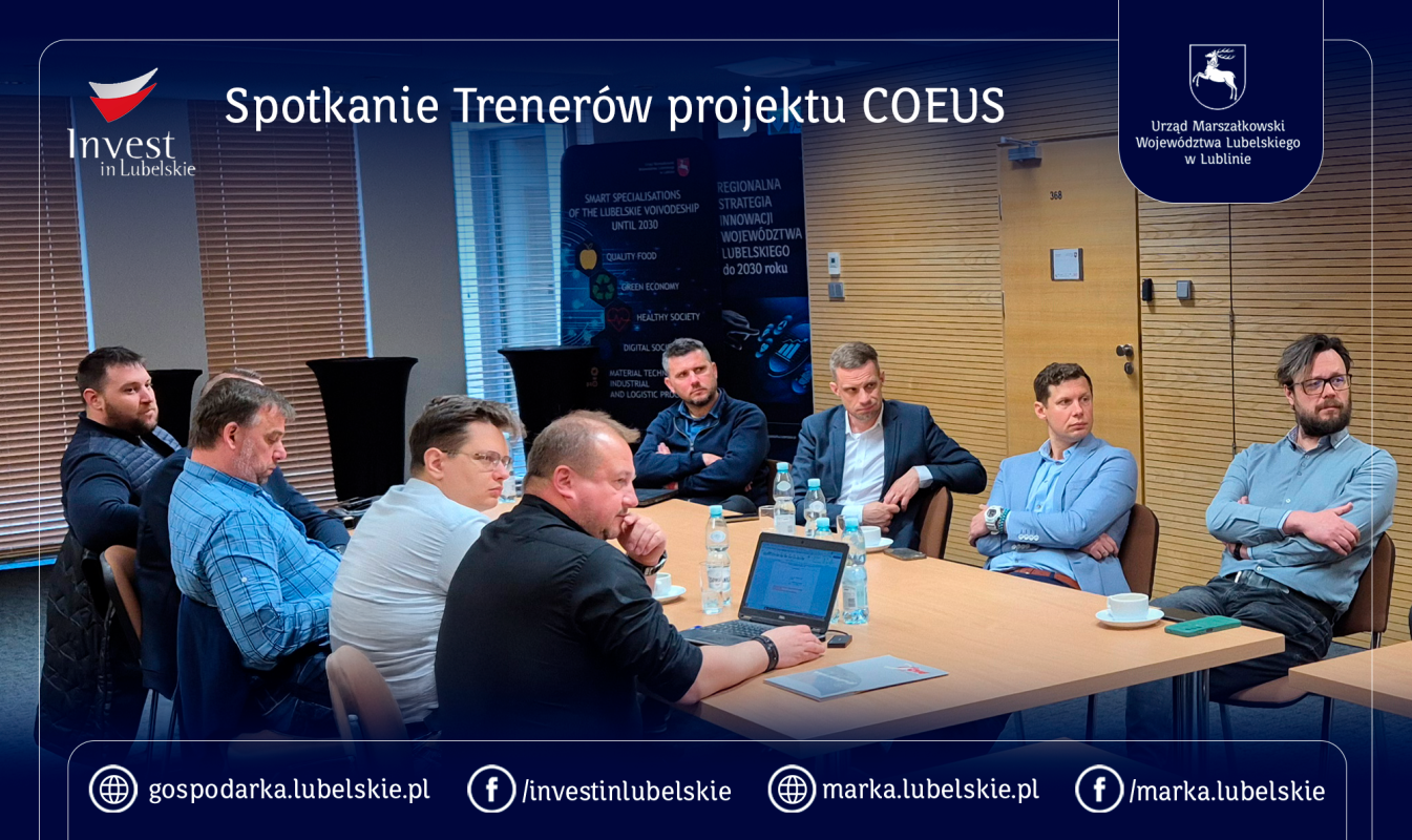 Spotkania szkoleniowe trenerów projektu COEUS