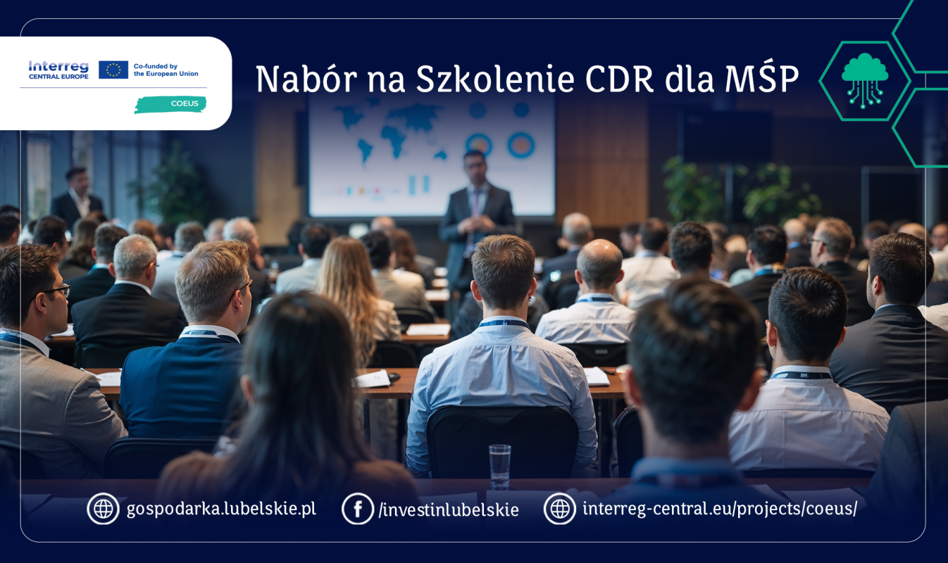 Przedłużamy nabór! Szkolenie CDR dla MŚP