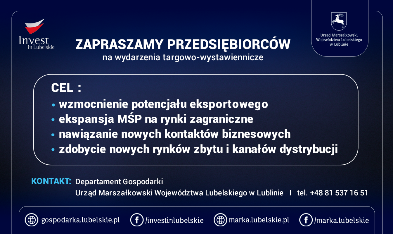 Wydarzenia targowo-wystawiennicze