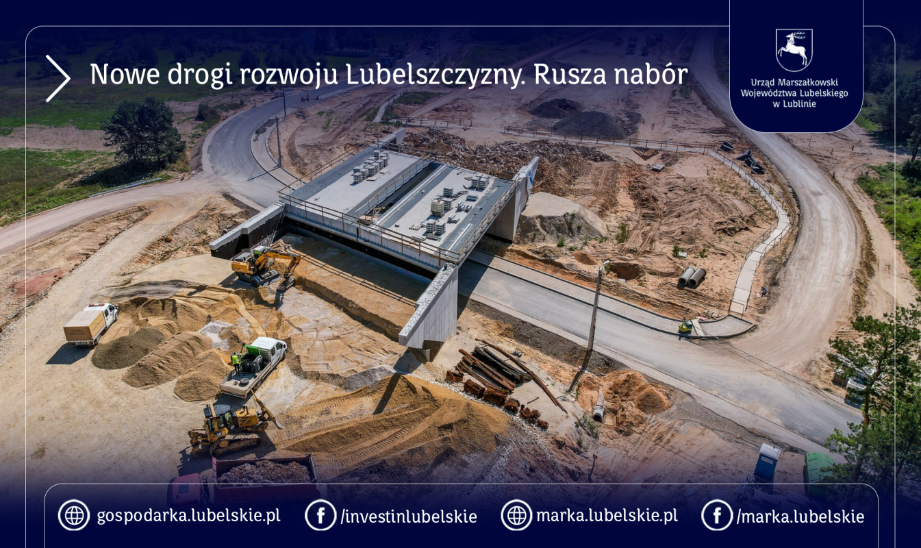 Nowe drogi rozwoju Lubelszczyzny. Rusza nabór