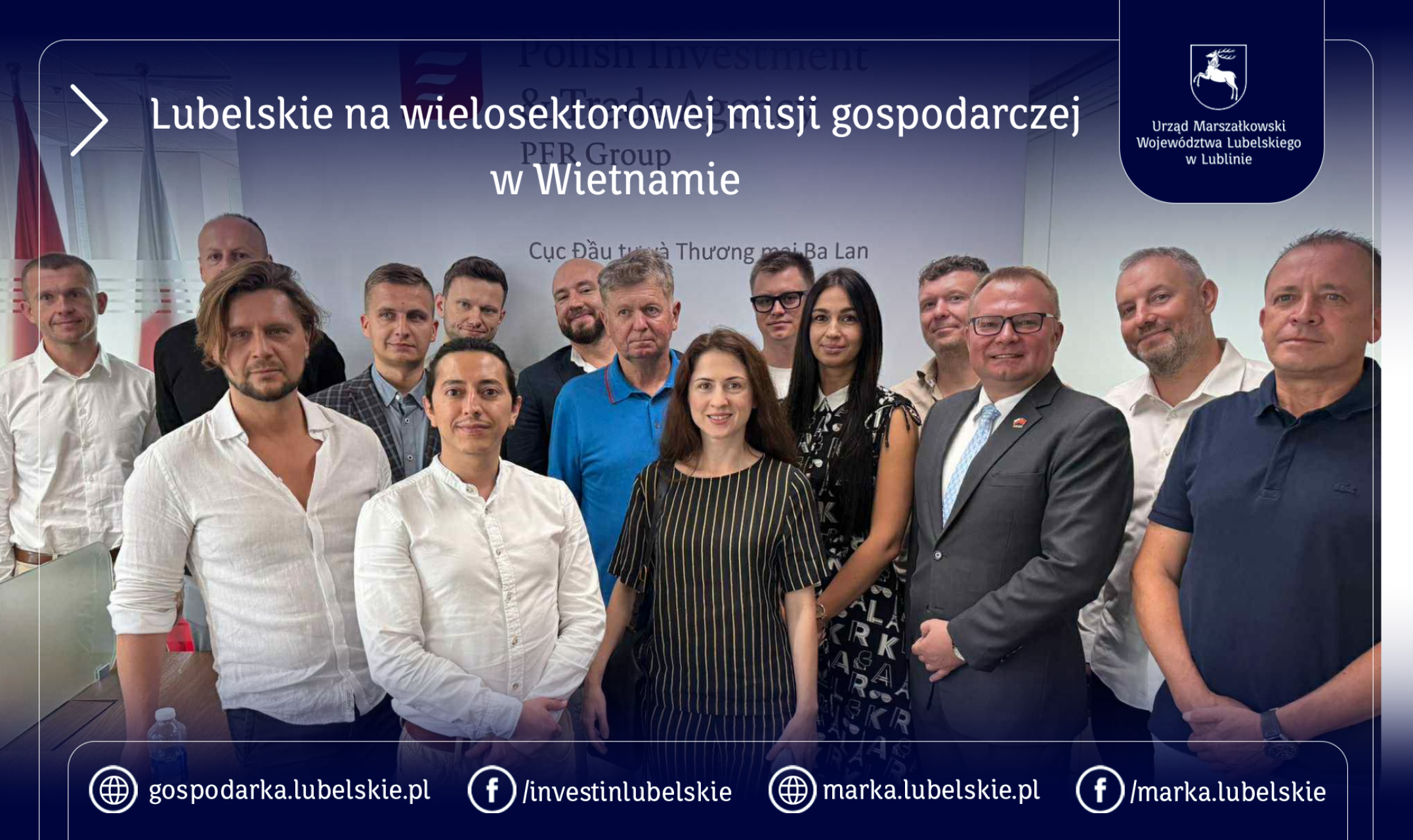 Lubelskie na wielosektorowej misji gospodarczej w Wietnamie