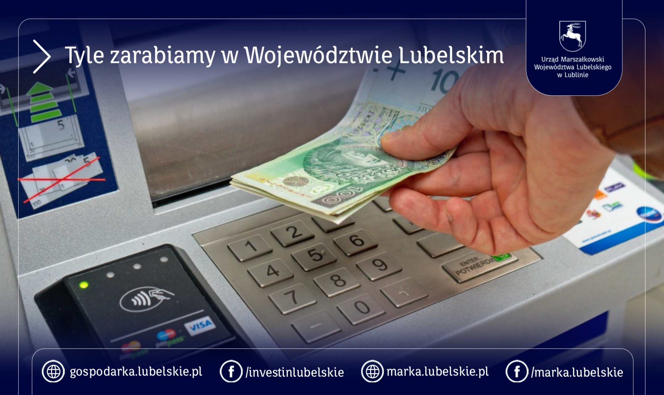 Tyle zarabiamy w Województwie Lubelskim