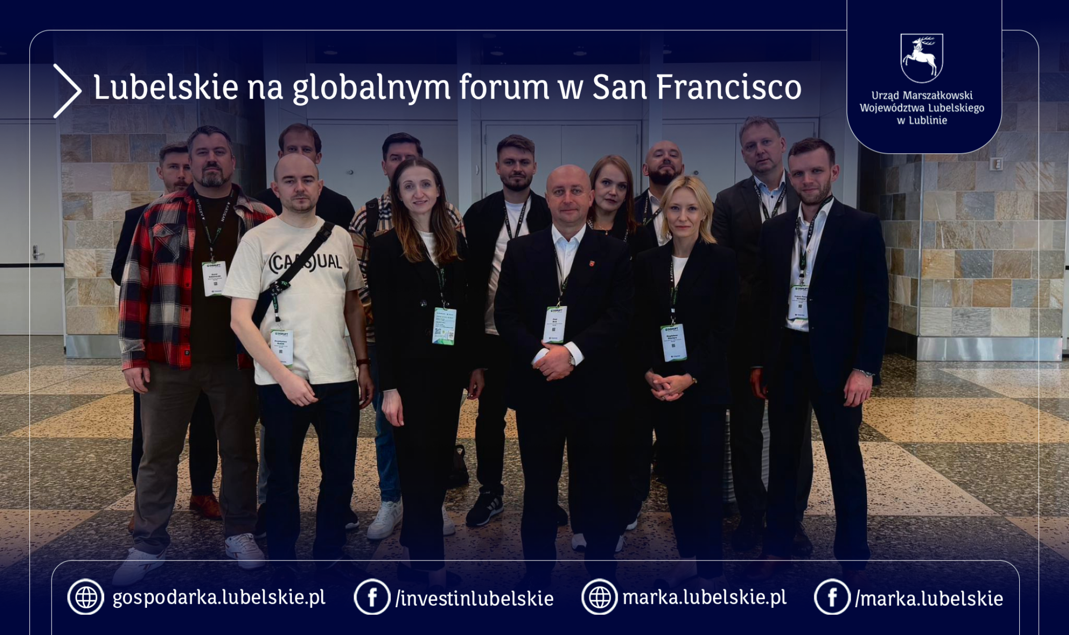 Lubelskie na globalnym forum w San Francisco 