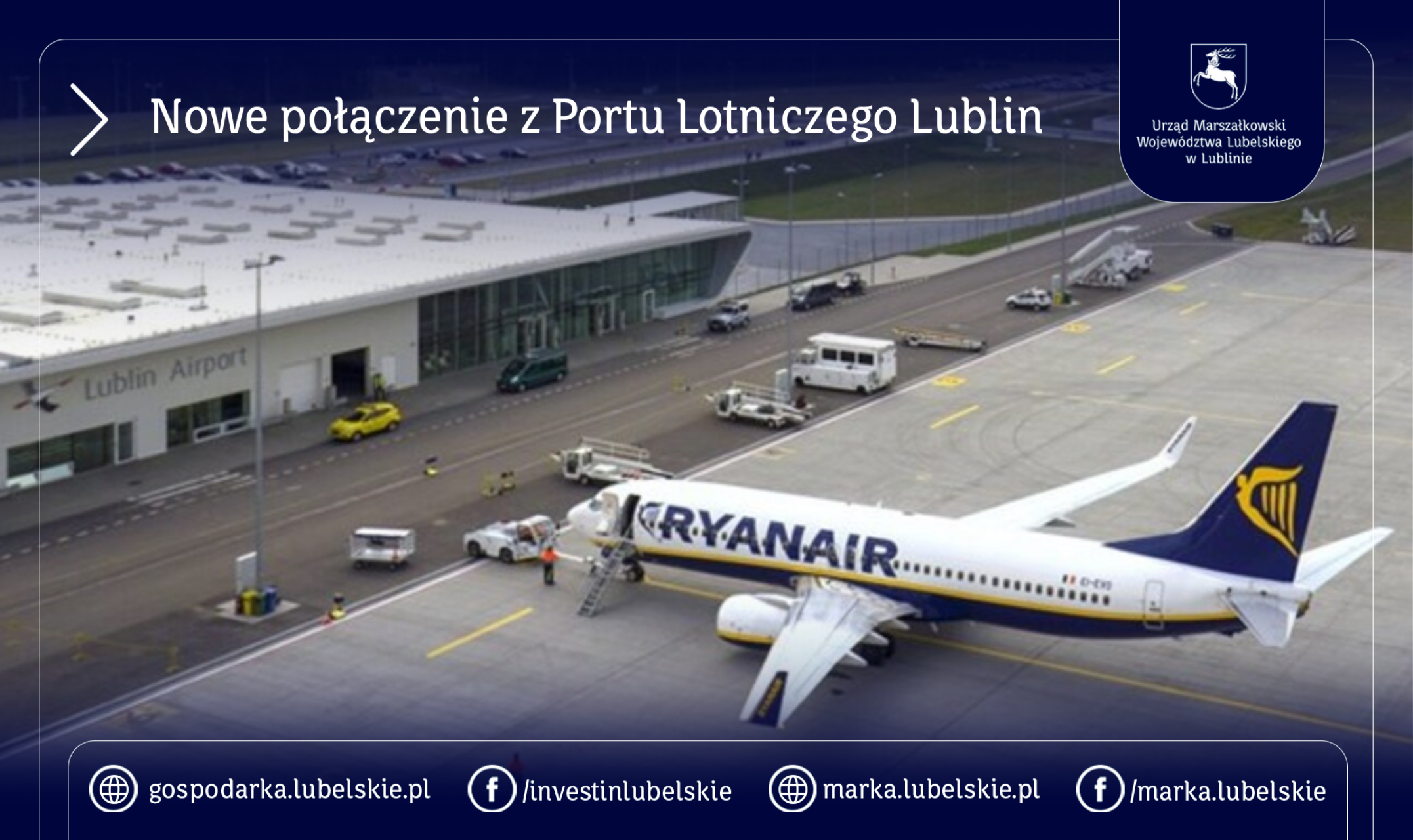 Nowe połączenie z Portu Lotniczego Lublin
