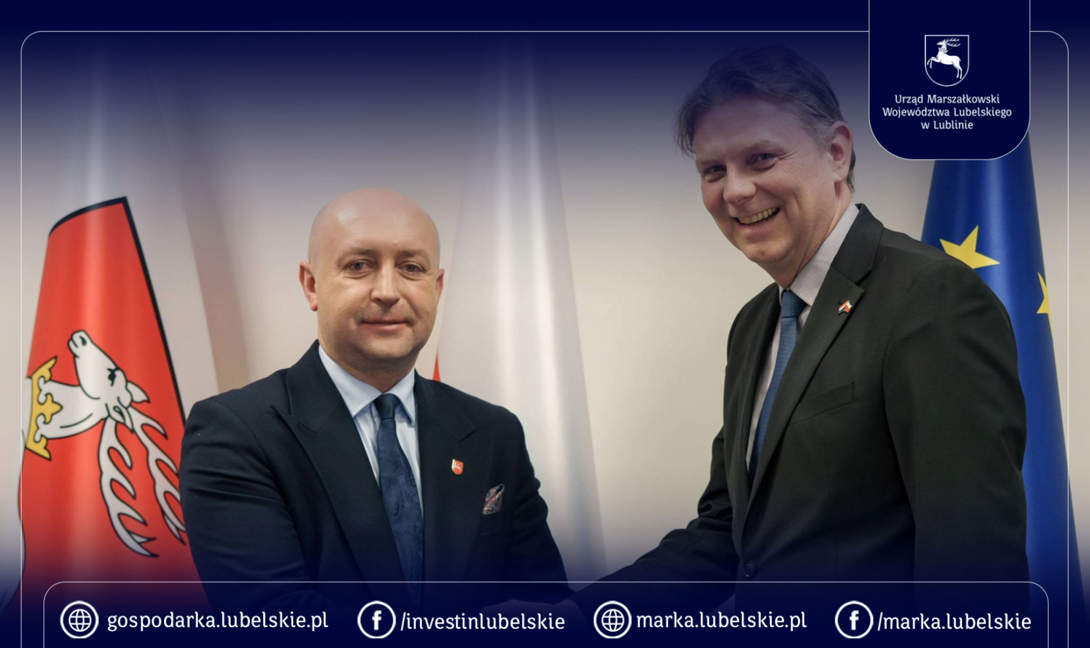 Lubelskie zacieśnia współpracę gospodarczą z Niderlandami