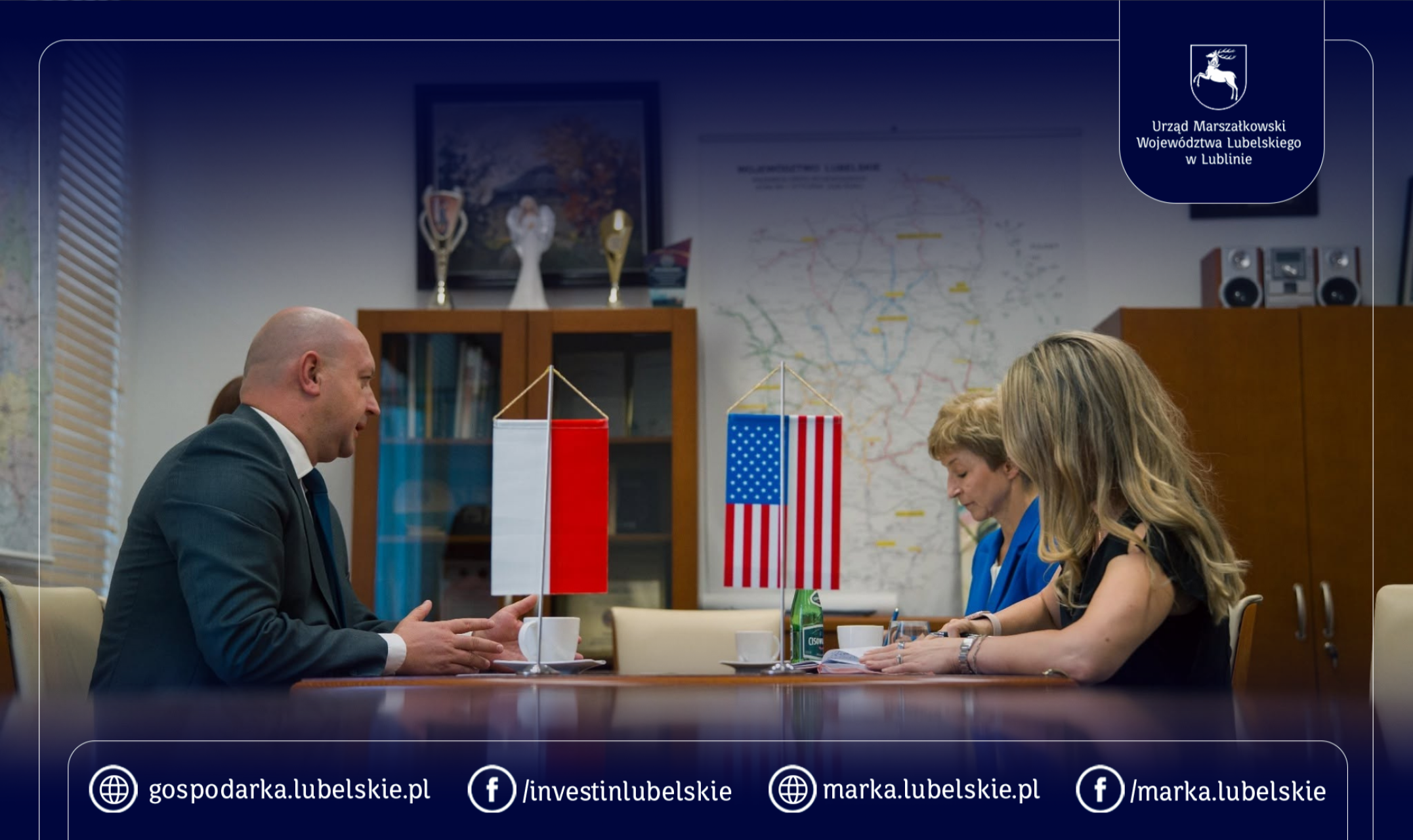 Impuls dla lubelskich firm. Samorząd i Ambasada USA o współpracy gospodarczej