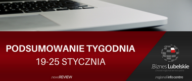 Podsumowanie tygodnia - 19 - 25 stycznia