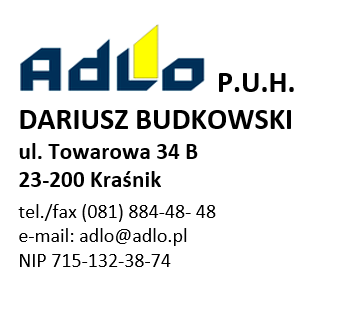 ADLO PRZEDSIĘBIORSTWO USUGOWE - HANDLOWE Dariusz Budkowski